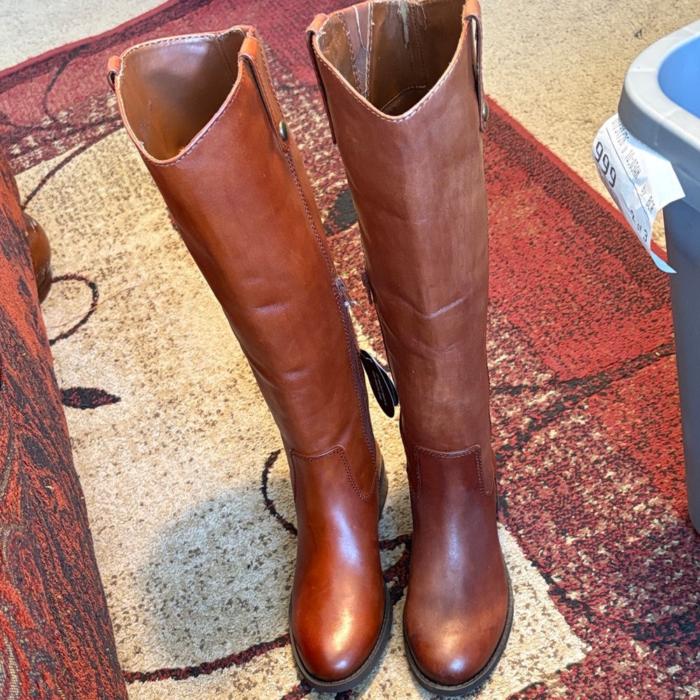 INC International Concepts Tan Over the Knee Boots